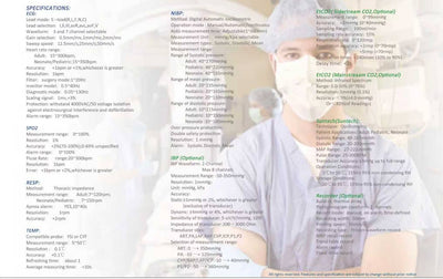 Multiparameter Patient Monitor (OEM Hospital Monitor) (BRAND NEW)