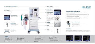 BH-A800 Advanced Anaesthetic Workstation (BRAND NEW)