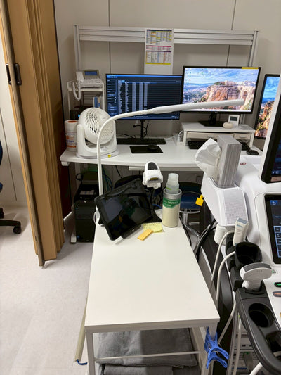 GE Vivid E95 Ultra Edition V206 Ultrasound with sector probe, 4D probe, linear probe and convex probe.