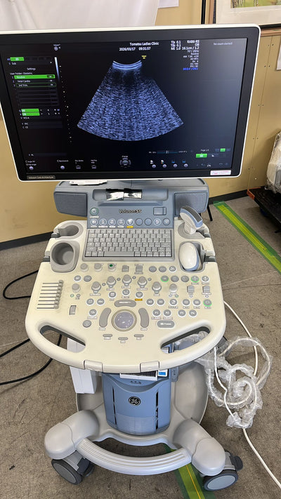 GE Voluson S6 BT16 Ultrasound System, moy:2018 with convex and 4D convex array probe