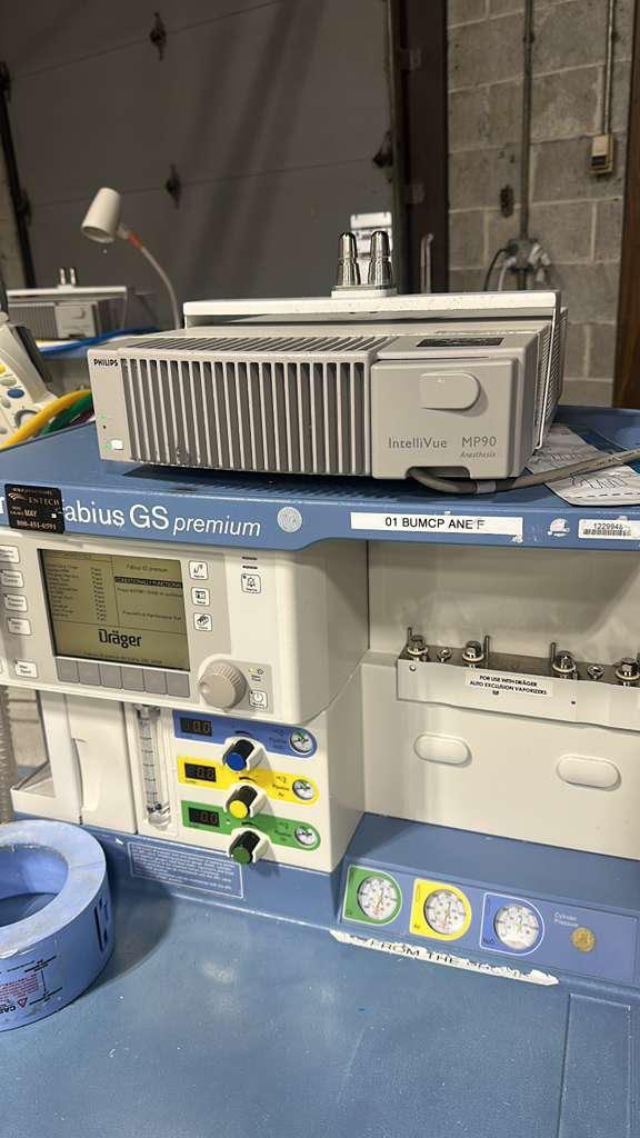 DRAGER FABIUS GS PREMIUM anesthesia machine refurbished machine