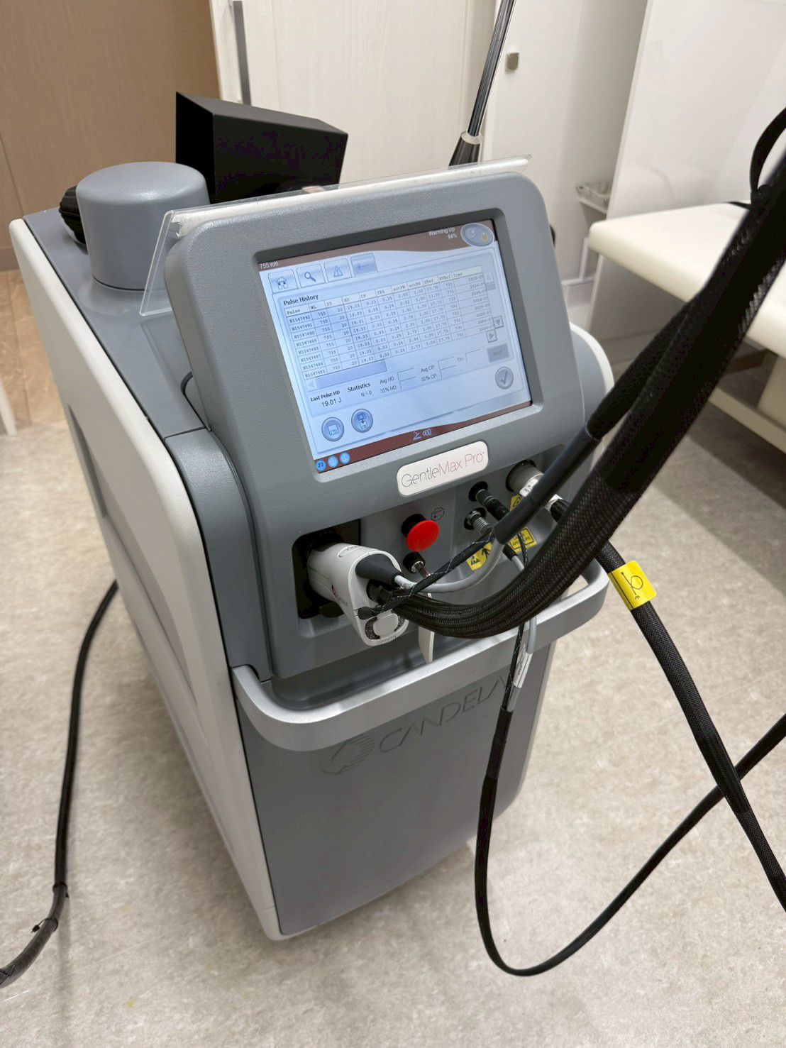 Candela GentleMax Pro Laser System refurbished machine MOF:2019