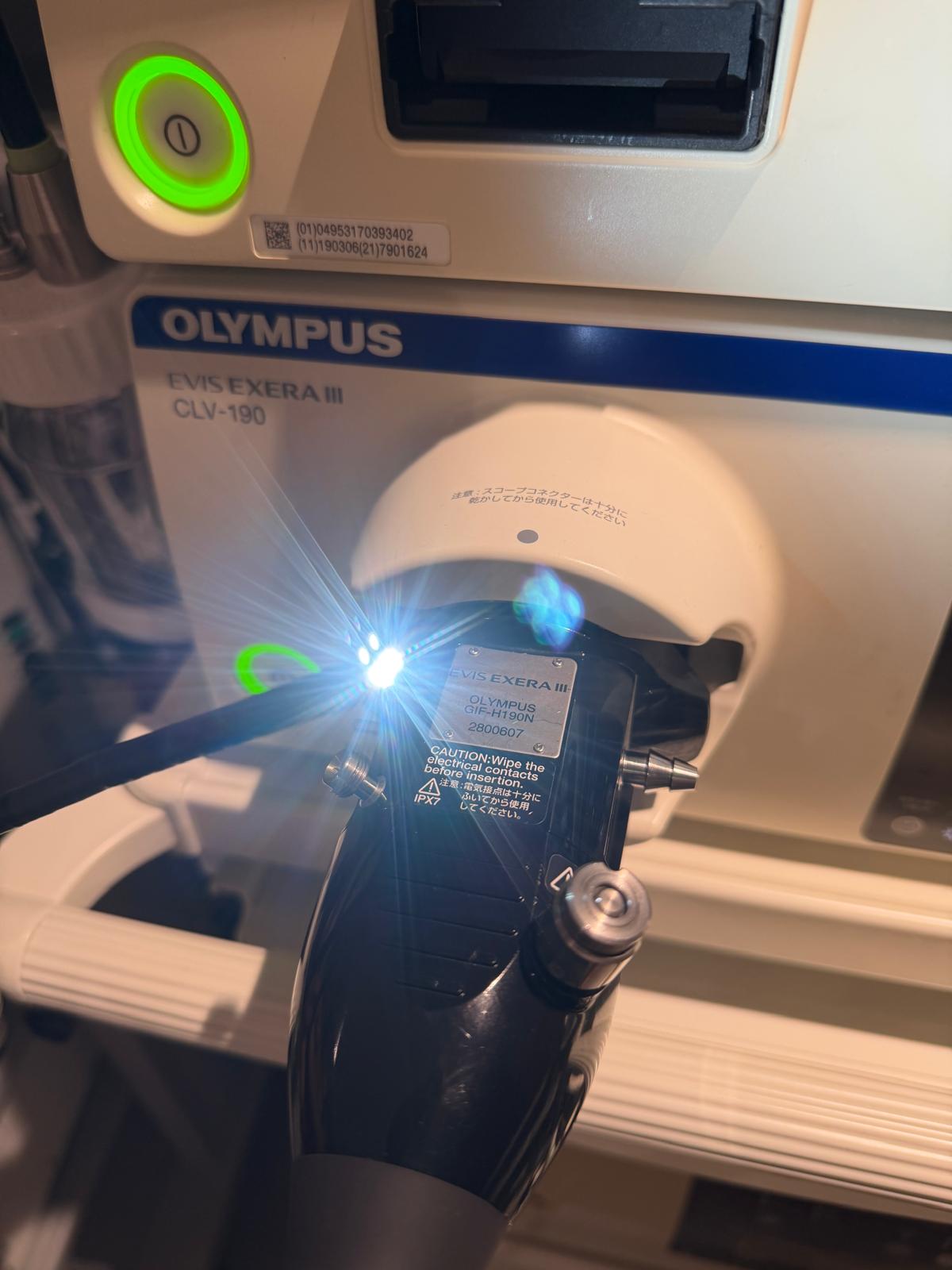 Olympus CV-190،CLV-190 light source and processor REFURBISHED