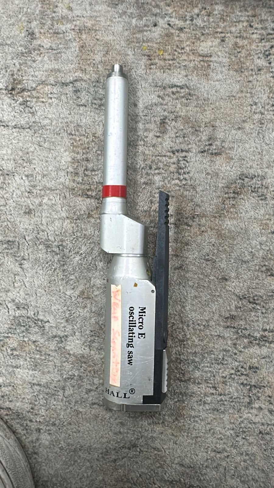 Stryker and Hall handpieces