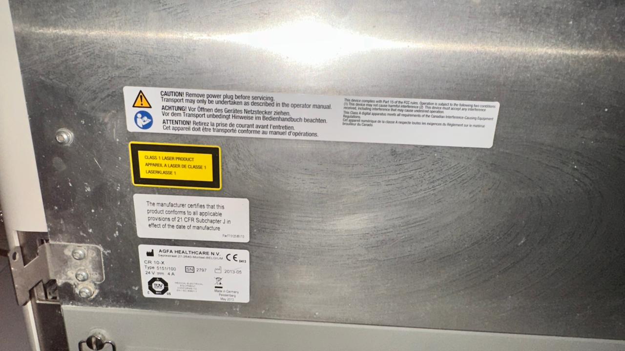 AGFA CR-10X [X-RAY CR]