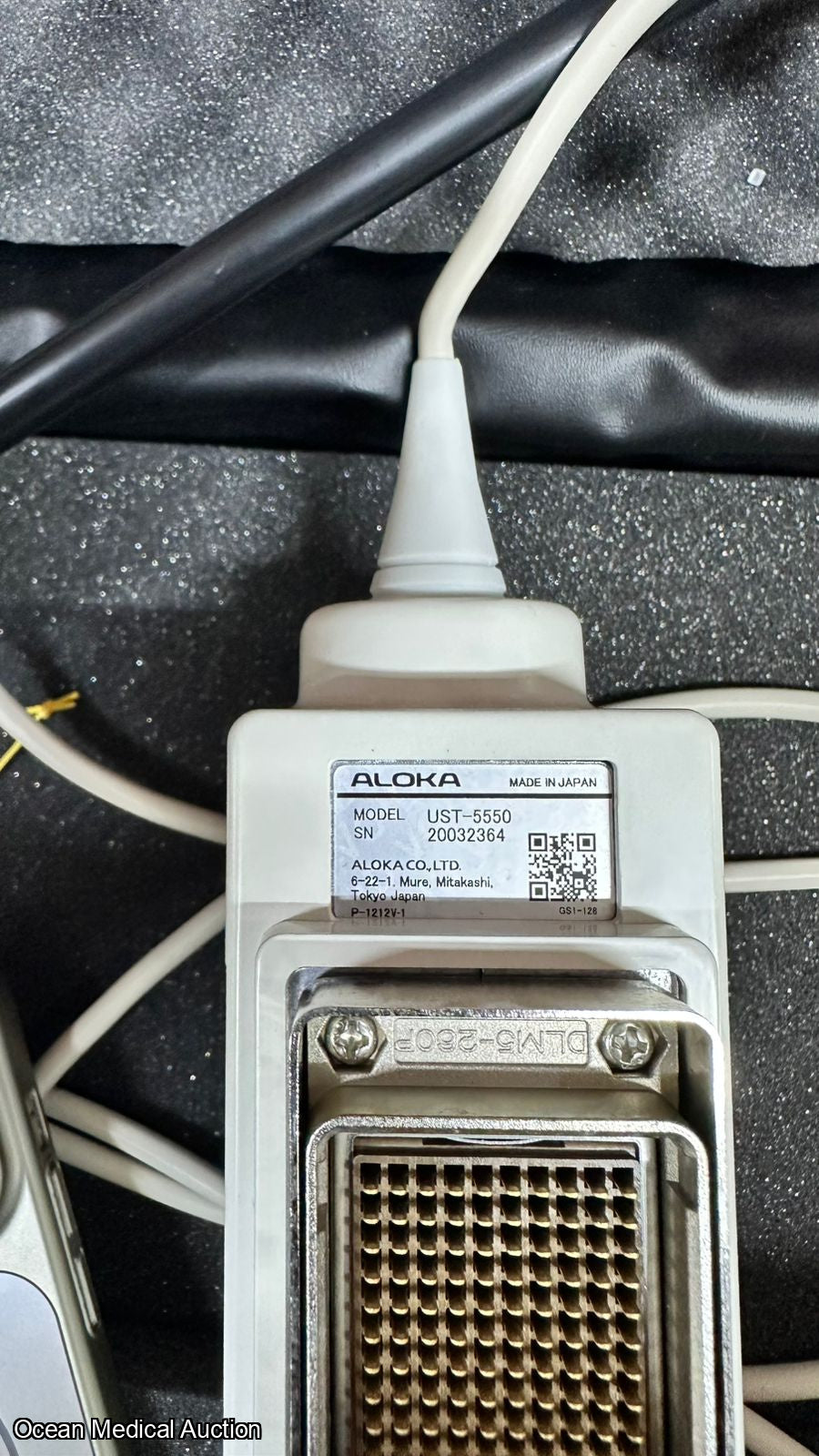 ALOKA UST-5550 linear-array (laparoscopic / intraoperative / vascular / small-part) probe SN.20032364
