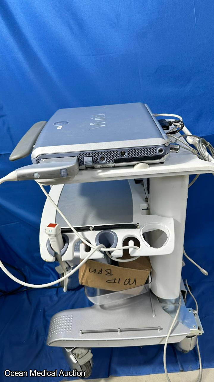 GE Vivid i Portable Ultrasound System (2007) with 3S-RS Cardiac Probe