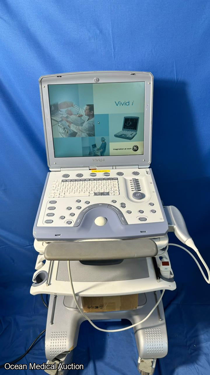 GE Vivid i Portable Ultrasound System (2007) with 3S-RS Cardiac Probe