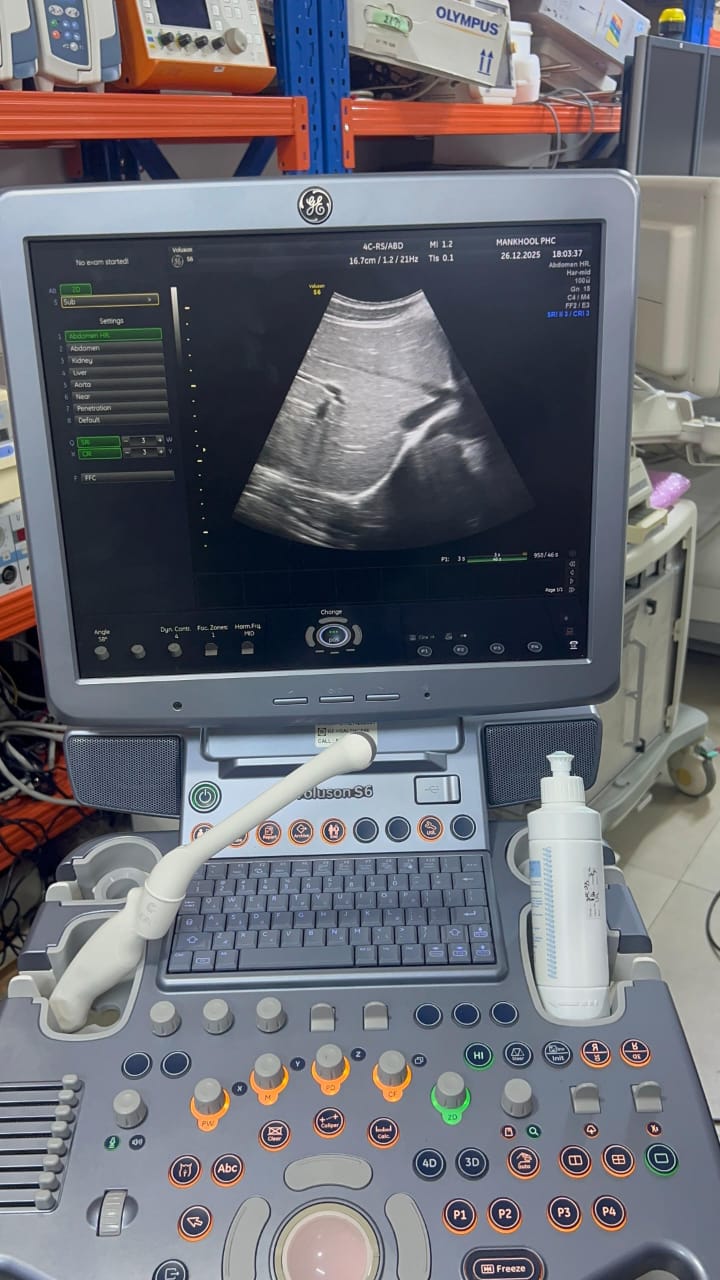 GE Voluson S6 with convex and TVS probe Year 2013