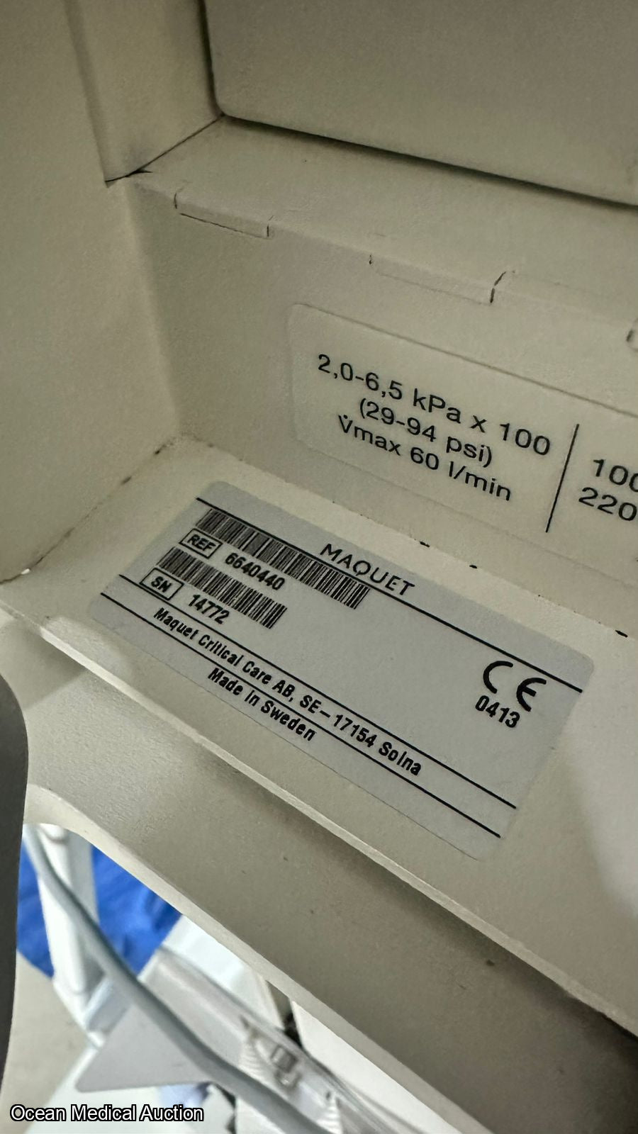 SEIMENS MAQUET SERVO-S VENTILATOR