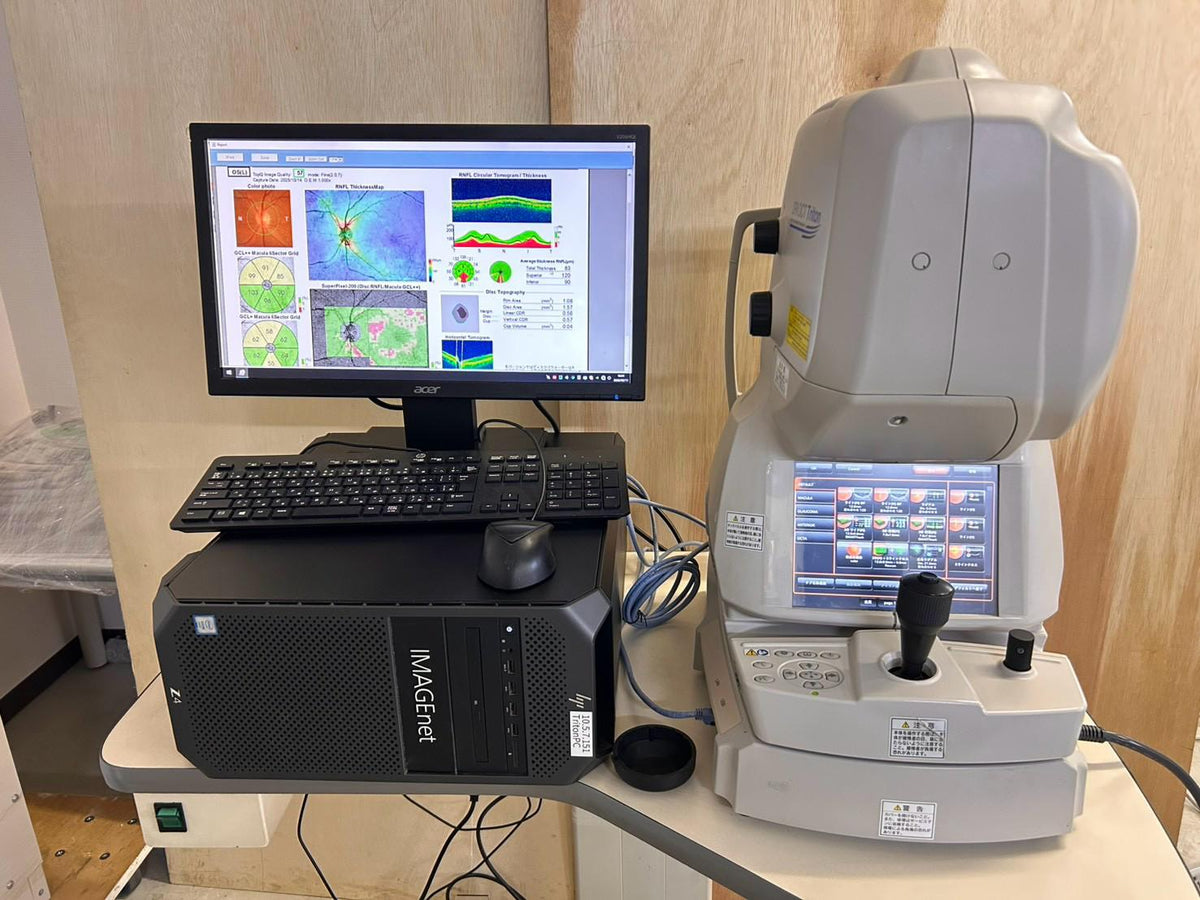 Topcon DRI Triton swept-source OCT System