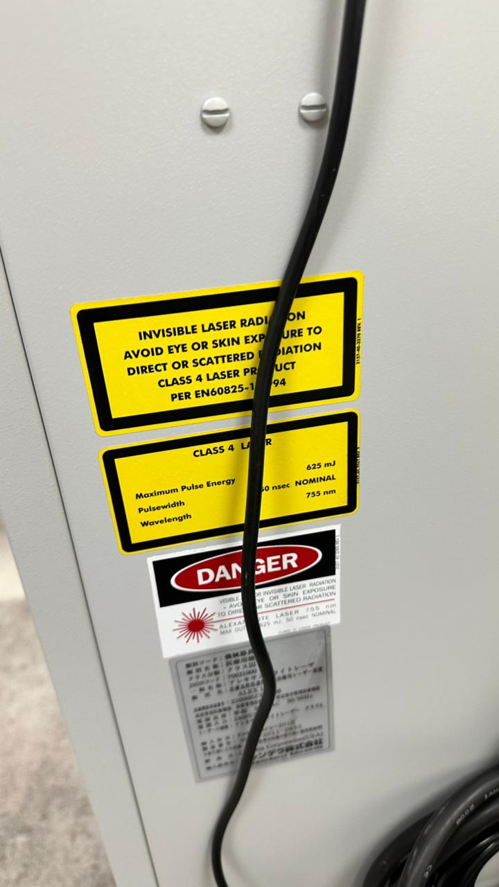 Candela ALEXlazr (Alexandrite Laser System) medical aesthetic laser