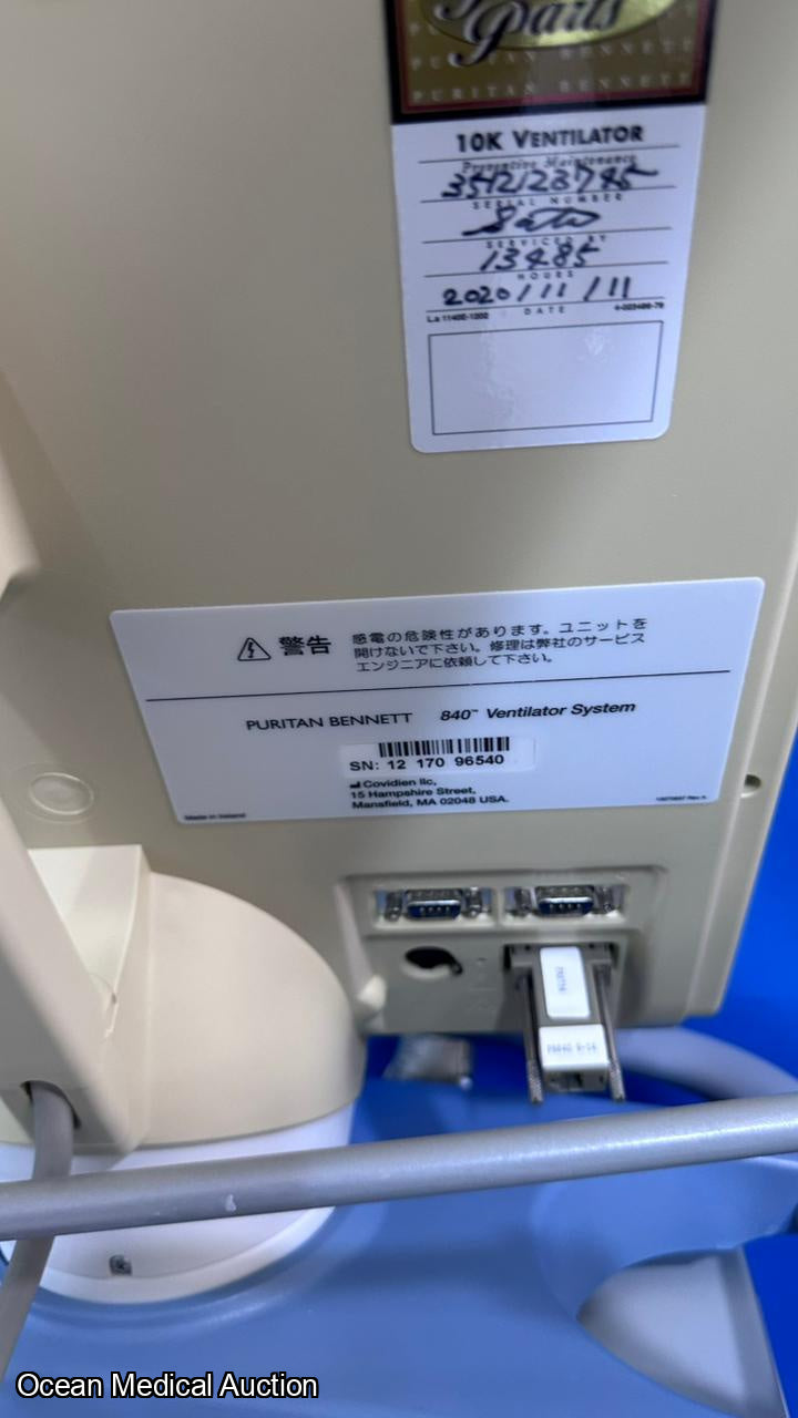 Puritan bennett 800 ventilator