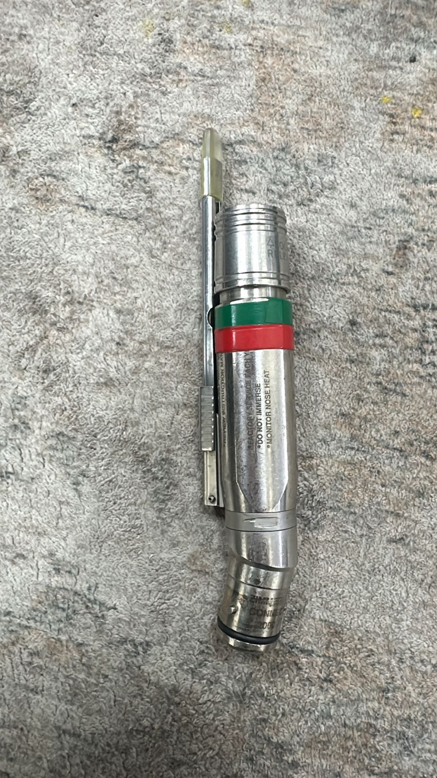 Stryker and Hall handpieces