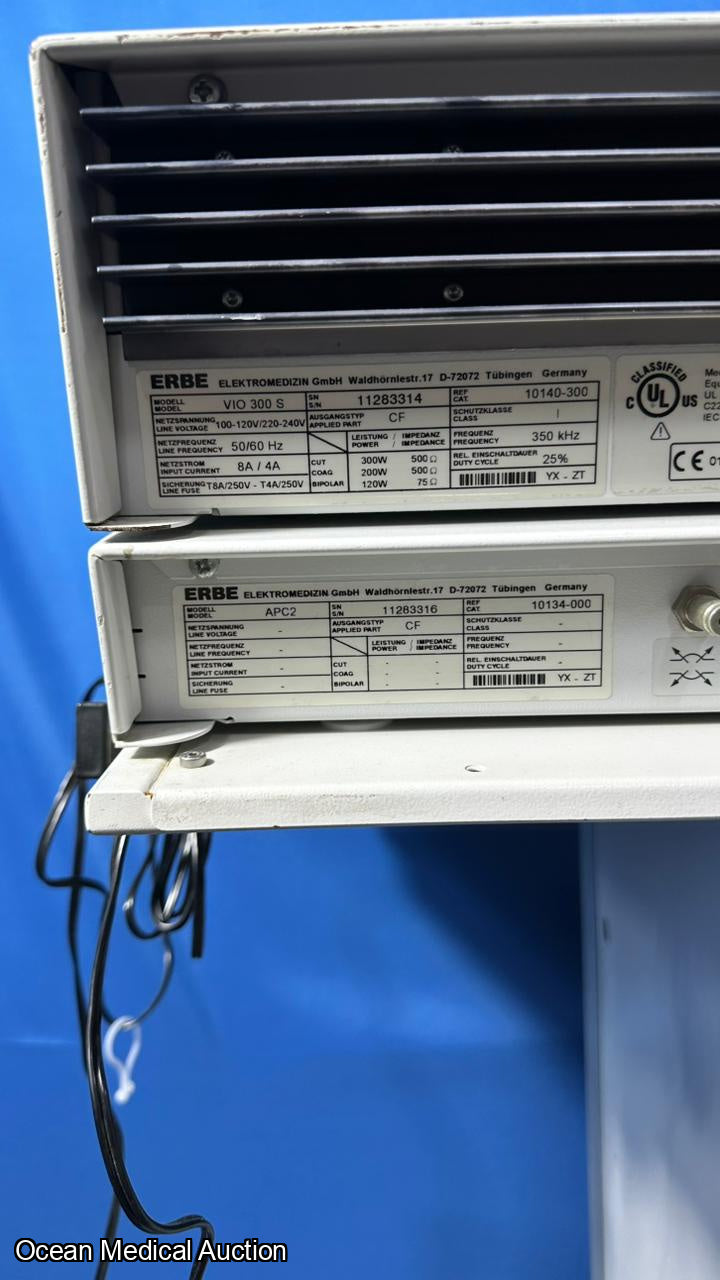 ERBE VIO 300 S Electrosurgical Unit with foot switch