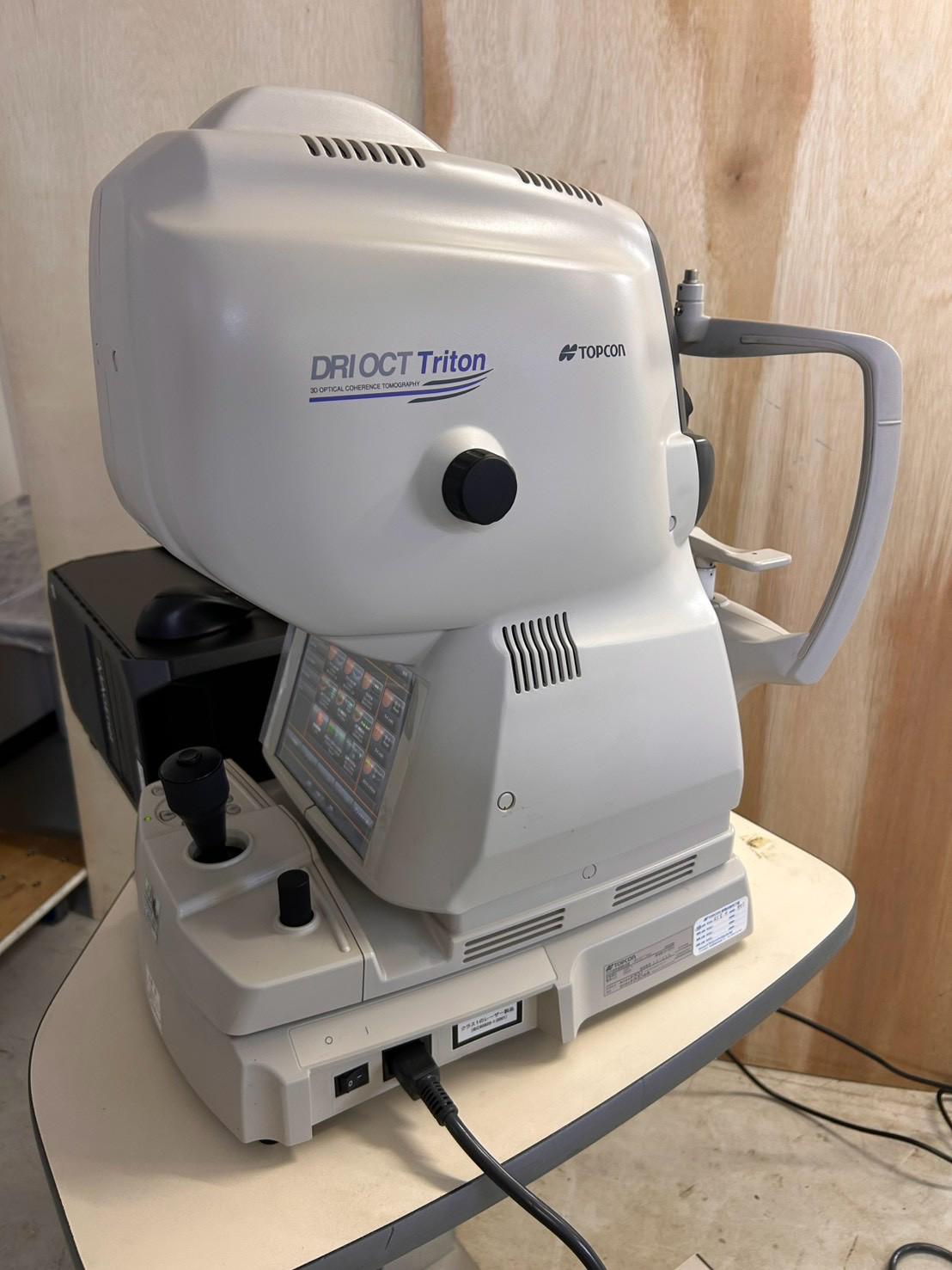 Topcon DRI Triton swept-source OCT System