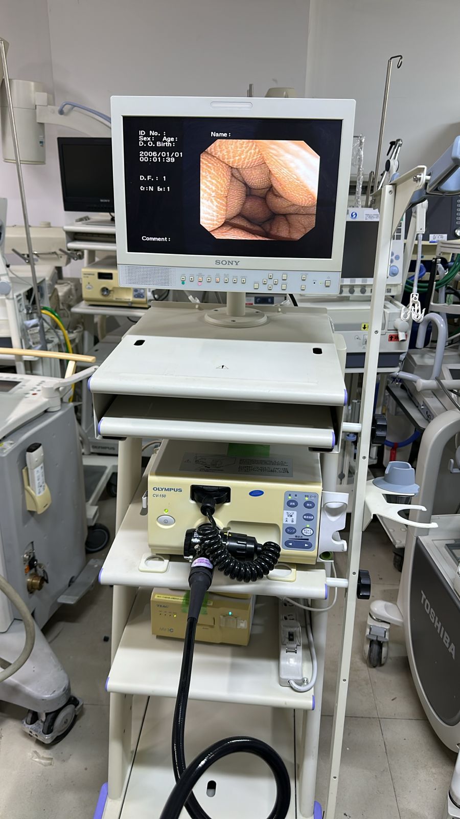 Olympus EVIS CV-150 Endoscopy Video System (Complete Tower)