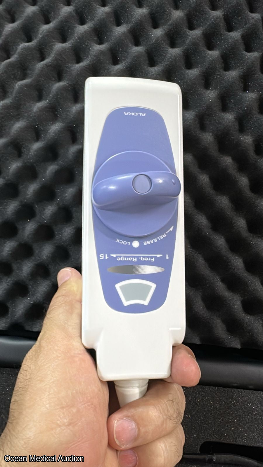 Aloka Ust 9135p curved (convex) array ultrasound transducer / probe.SN.20050045