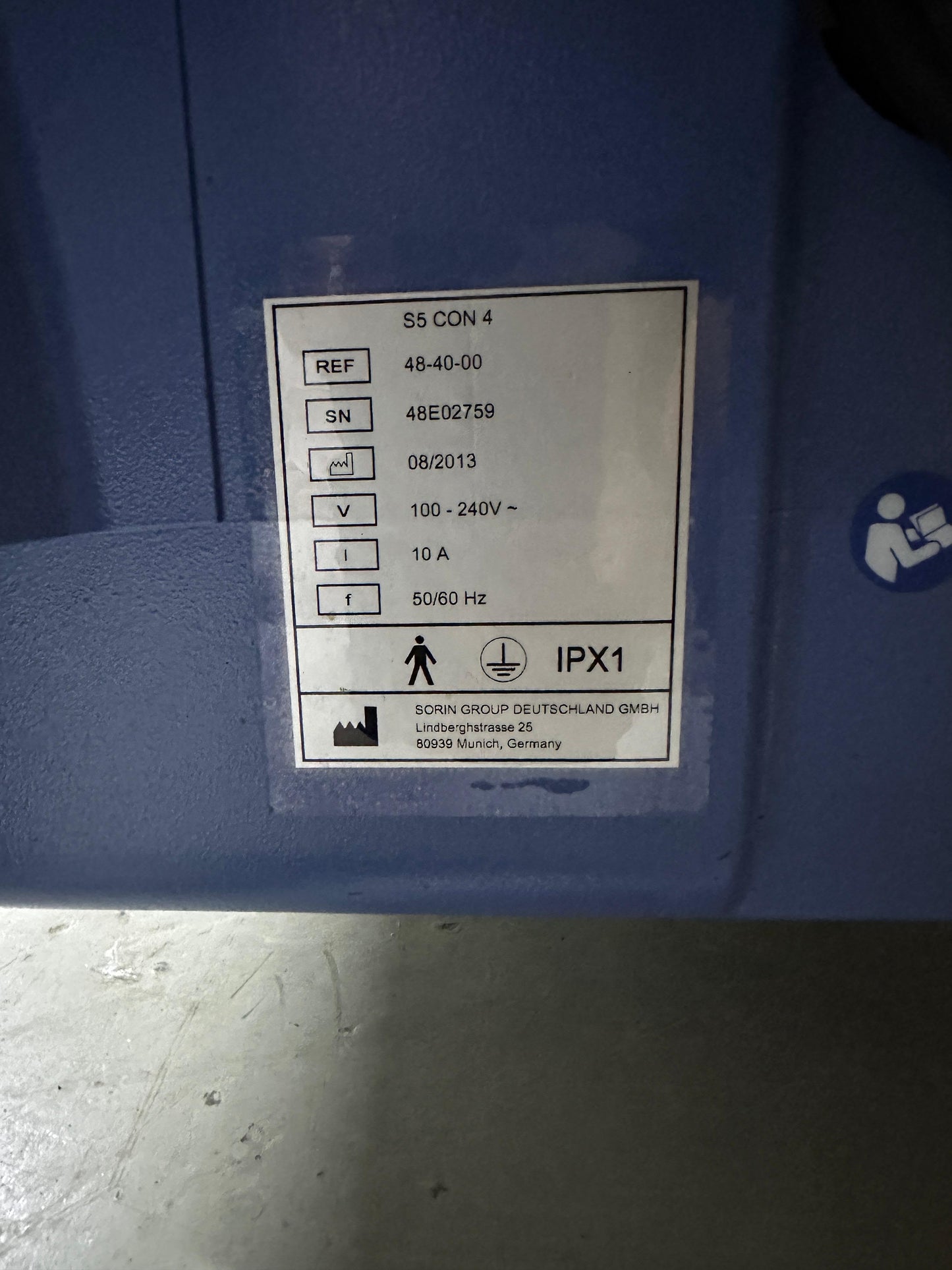 Stockert S5 Heart lung machine