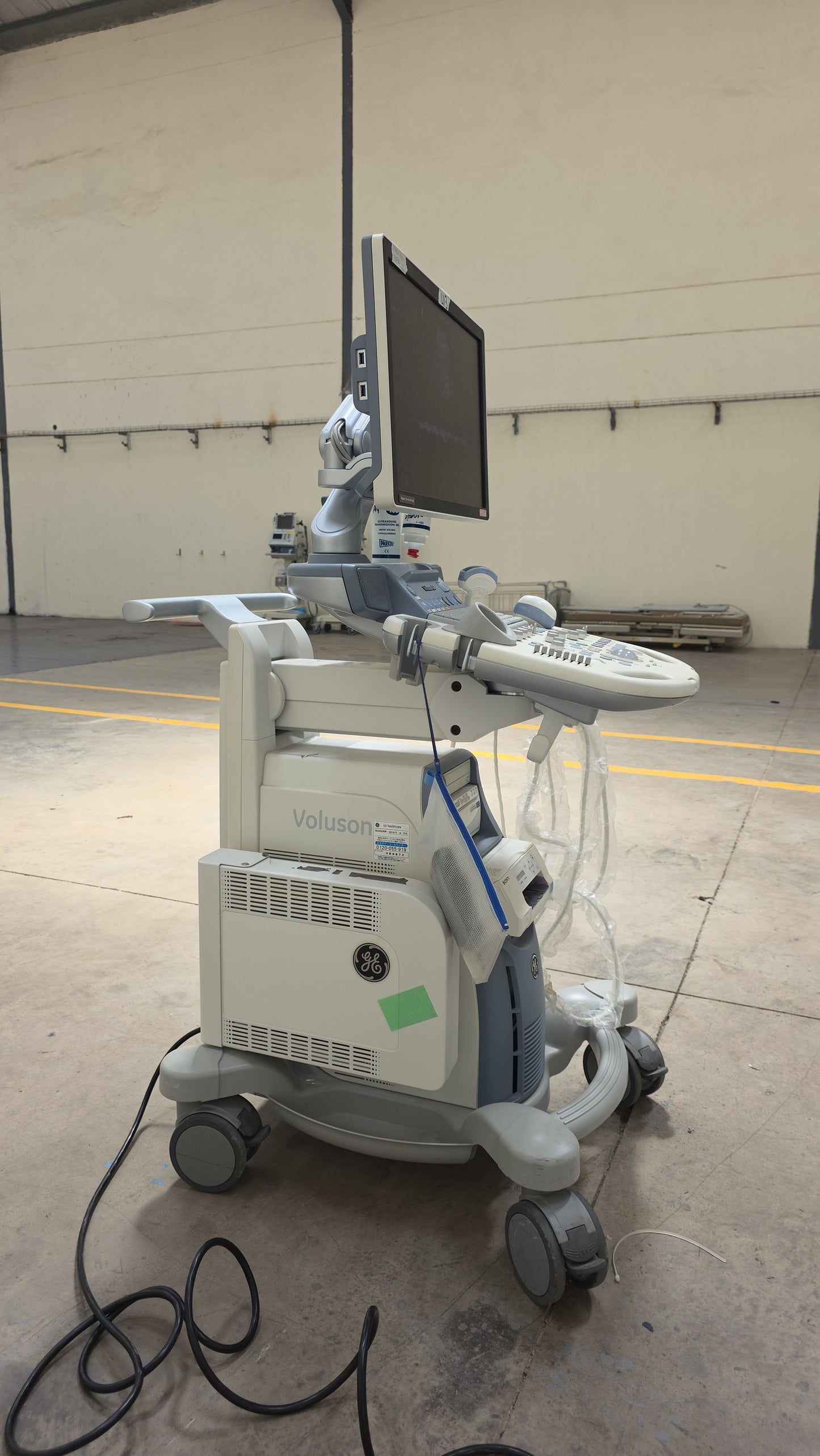 GE Voluson S6 BT16 Ultrasound System, moy:2018 with convex and 4D convex array probe