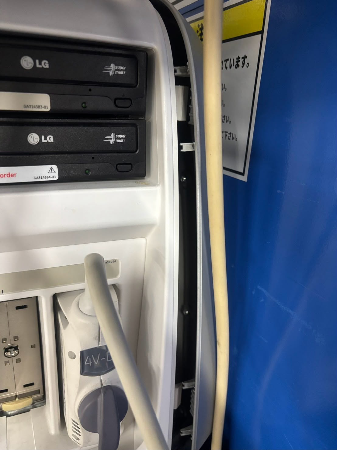 GE vivid E9 ultrasound machine