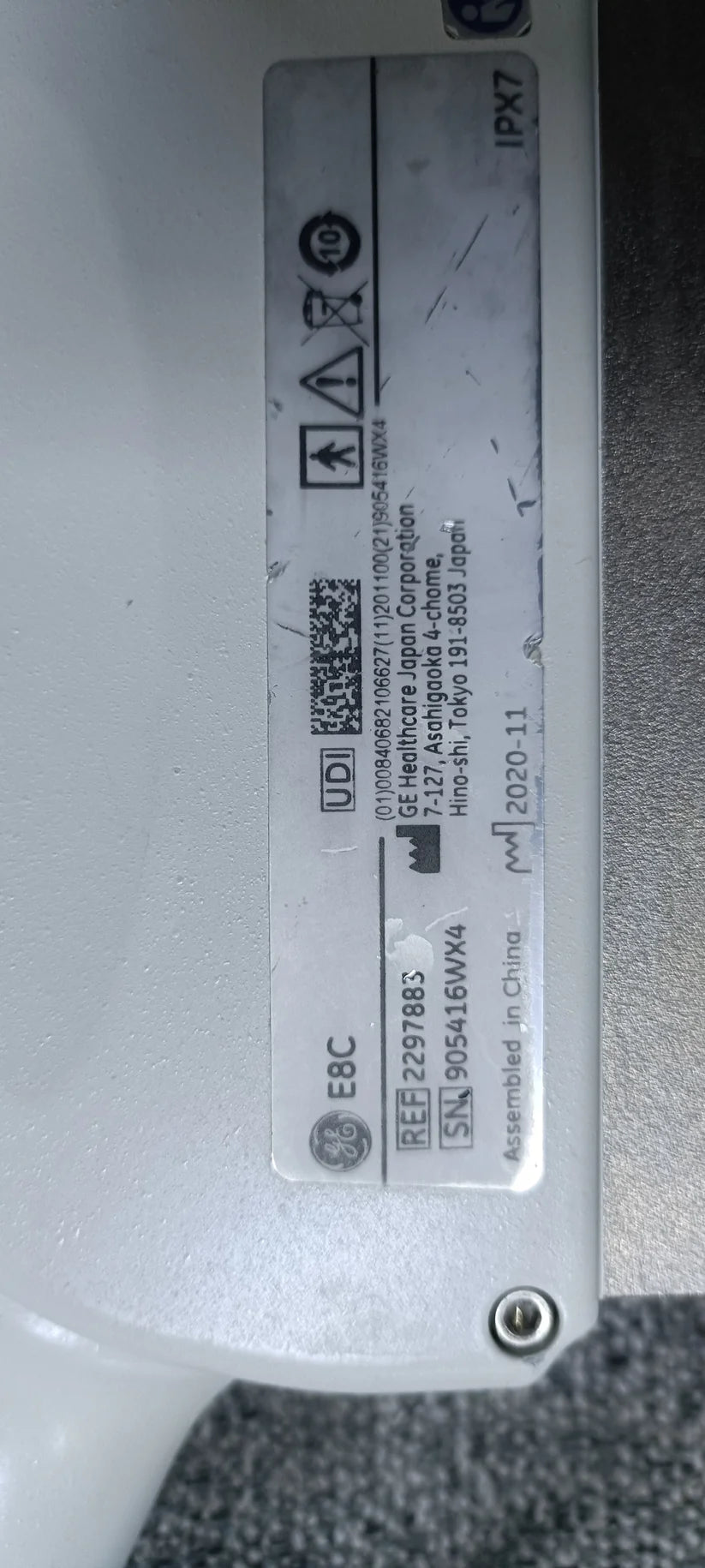 GE E8C TVS PROBE SN. 905416WX4 maf. 2020 checked dxb IS (MW)