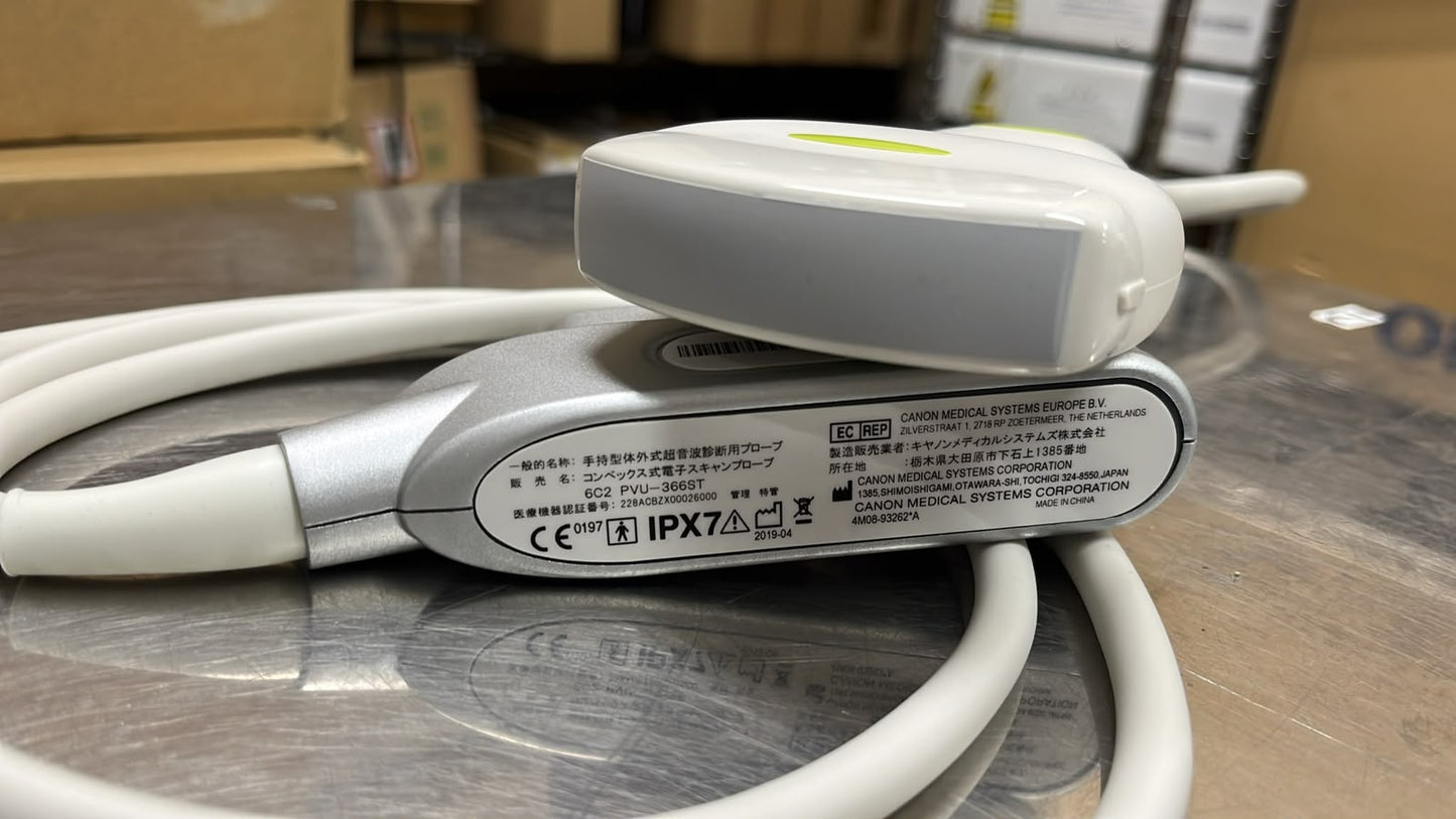 Vinno c100 portable ultrasound with convex and linear docking station